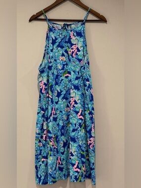 Lilly Pulitzer Margot Swing Dress  
“Turtle Villa" XL